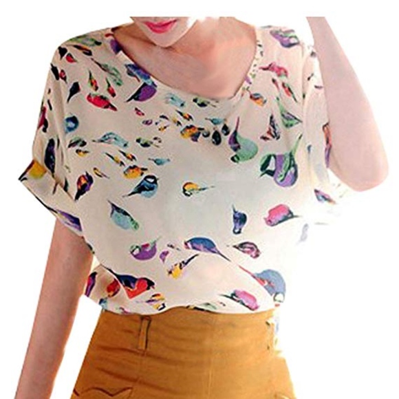 Bird Blouse - Picture 1 of 3